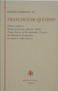 Francisco de Quevedo. Poesía Completa (Tomo II)