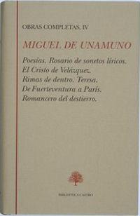 Miguel de Unamuno (Tomo IV)
