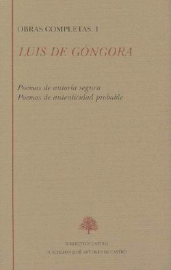 Luis de Góngora (Tomo I)